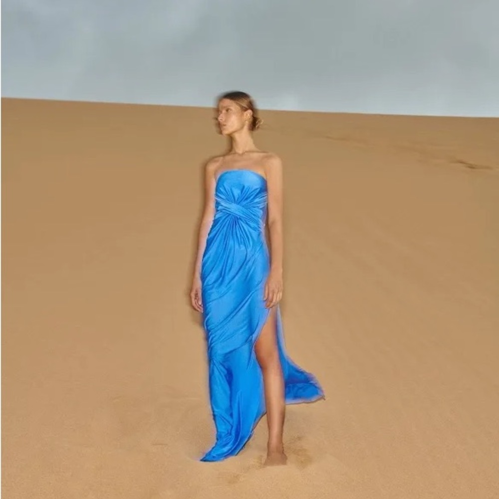 Baobab Biel Dress in Blueberry
